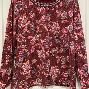 Floral Long Sleeve Top